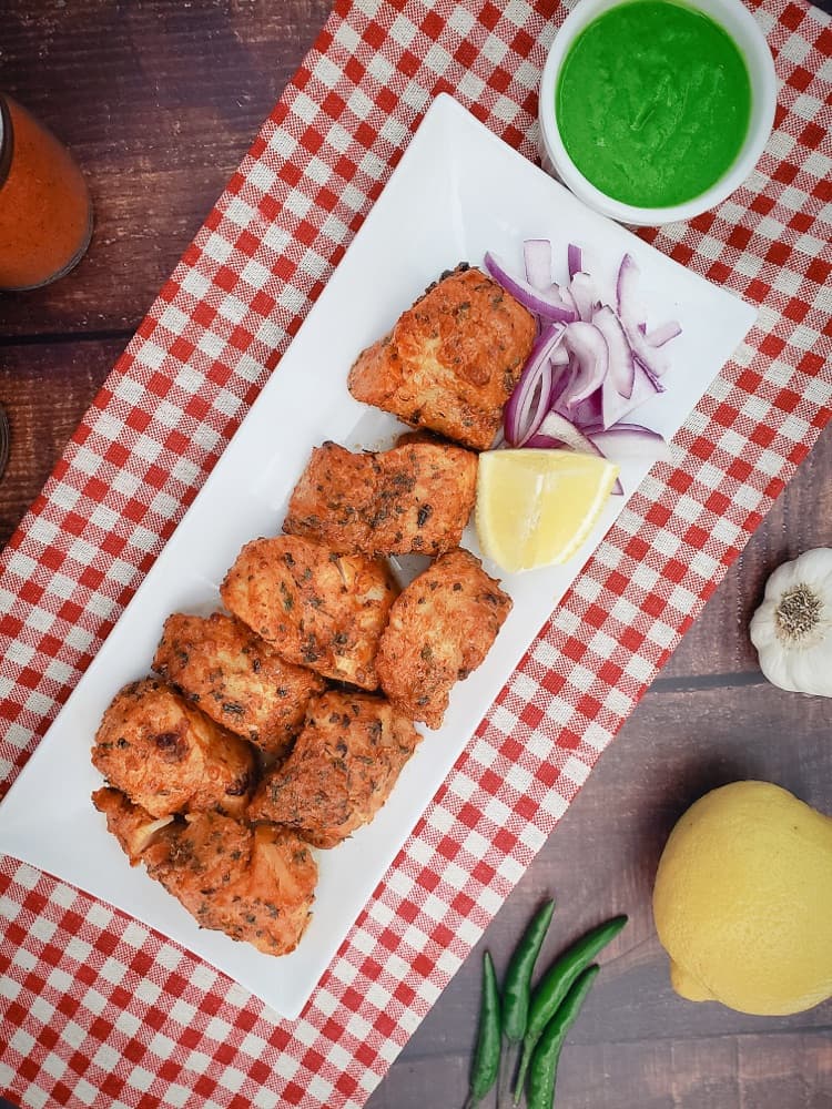Cooked Fish Tikka