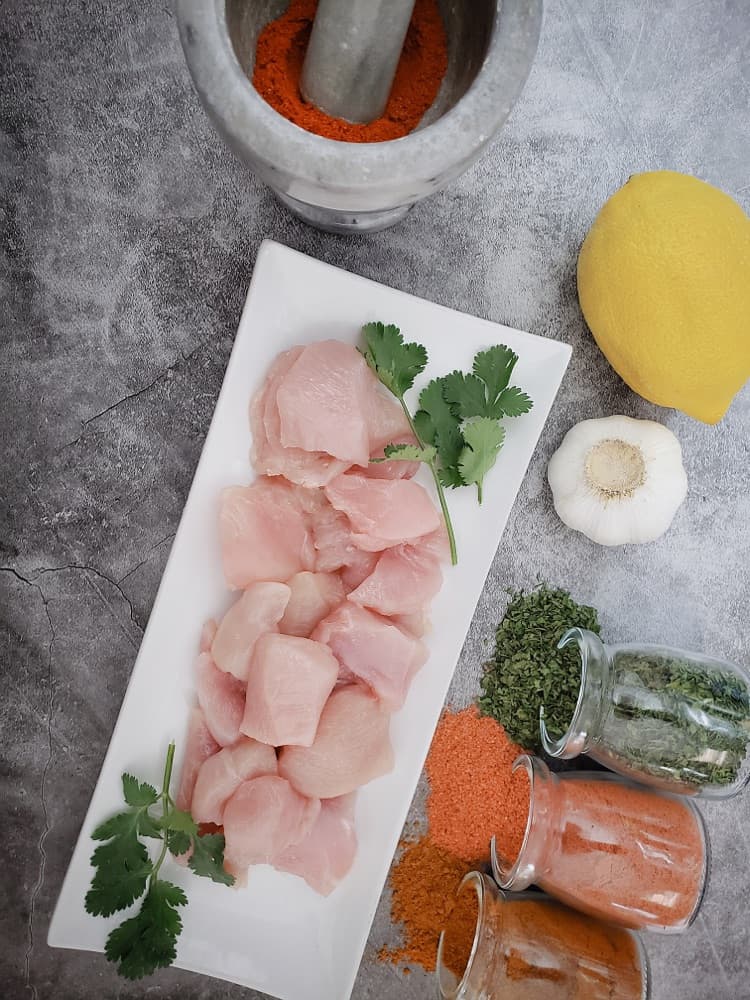 Plain Chicken Breast Cubes
