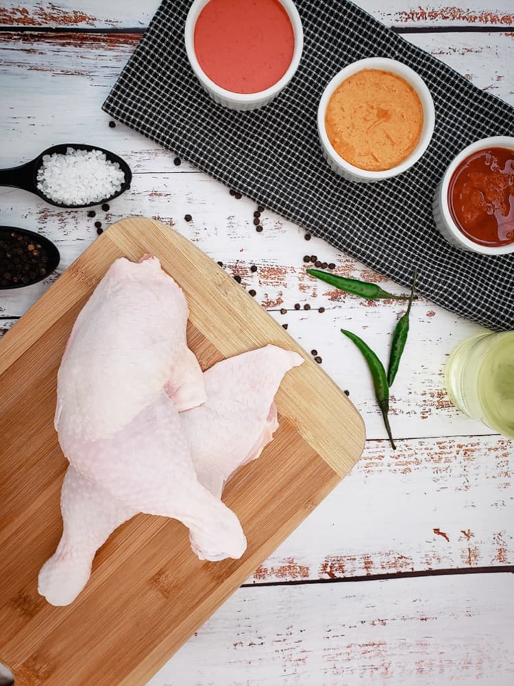 Skin-On Chicken