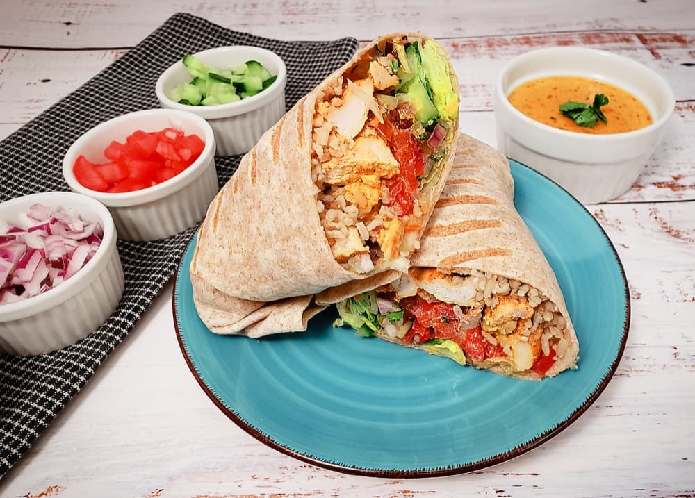 Butter Chicken Wrap