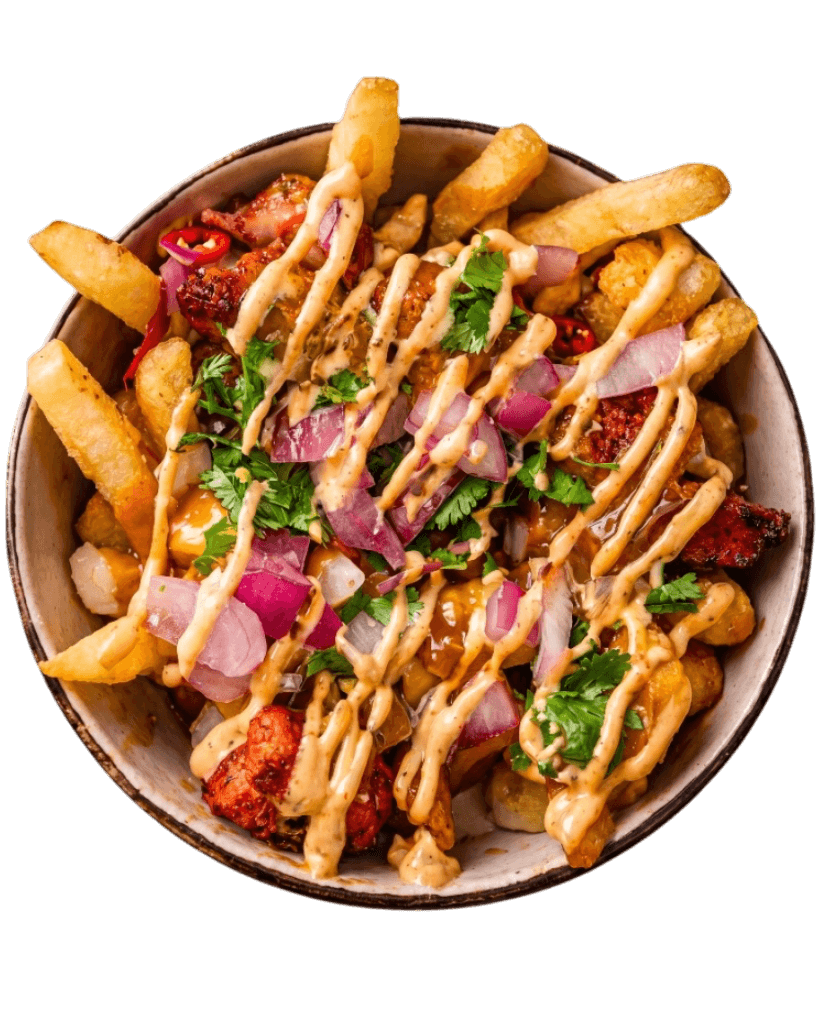 CHILLI CHICKEN POUTINE